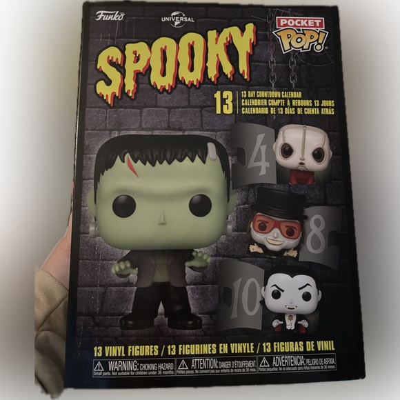 Funko Spooky 13 countdown Pocket Pop! Vinyl Figures Set - Picture 2 of 6